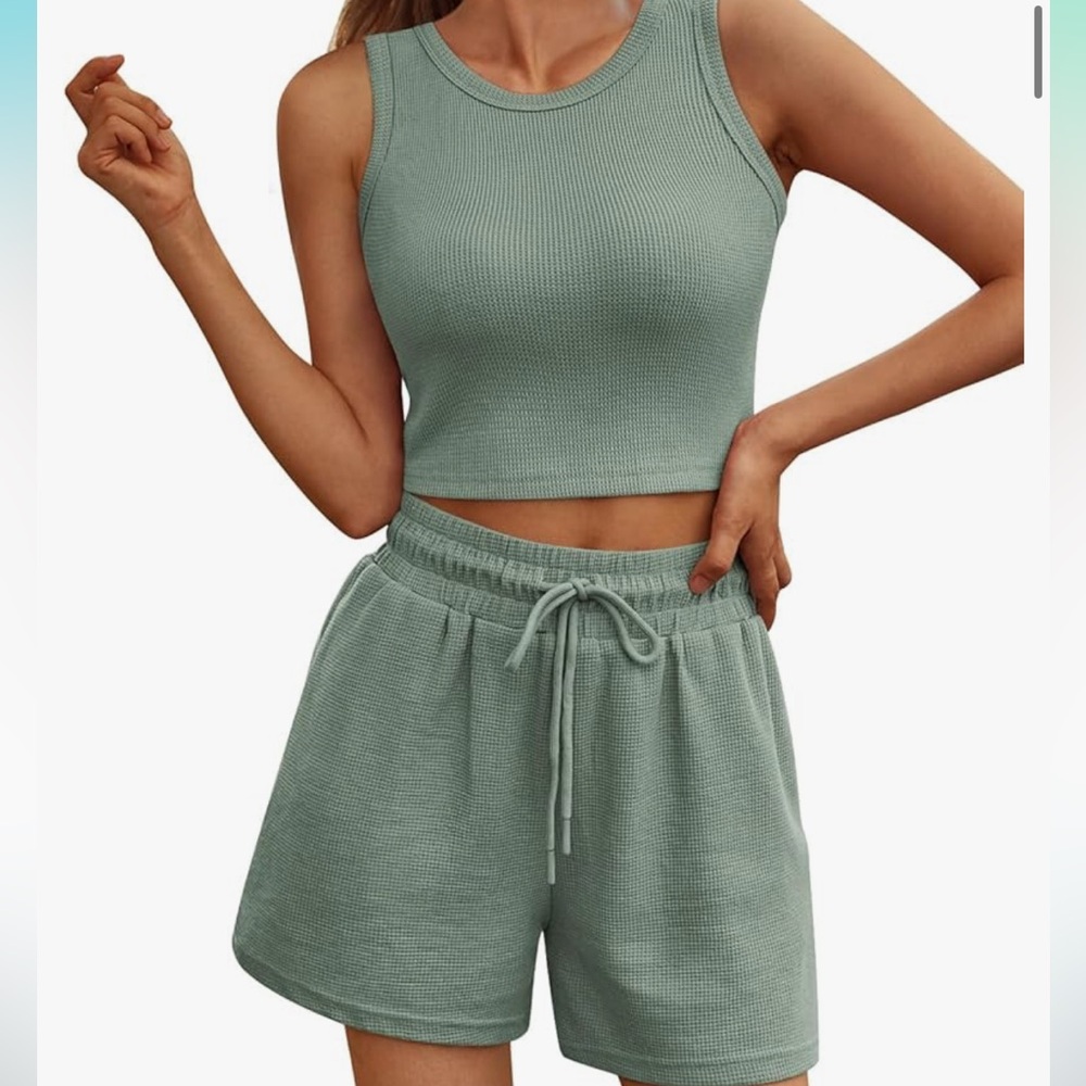 AUTOMET Womens 2 Piece Outfits Tracksuits Lounge Matching Sets